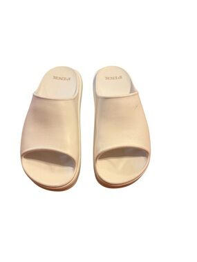 PINK Victoria's Secret Foam Slide Sandals in white - Women's Comfortable Slide